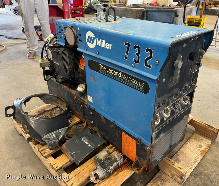 image for item GQ9221 Miller The Legend AEAD-200LE  welder/generator