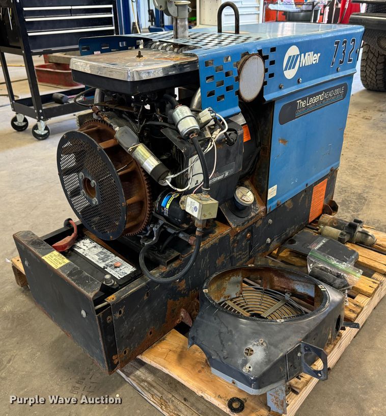 image for item GQ9221 Miller The Legend AEAD-200LE  welder/generator