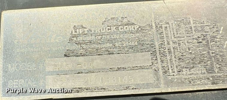 image for item IU9144 Linde H45  forklift