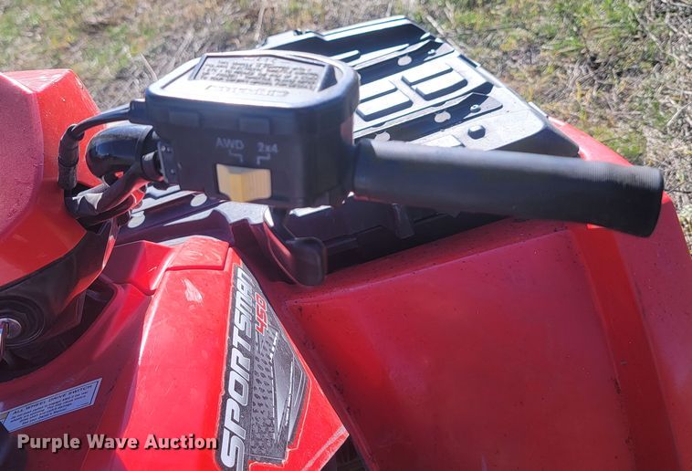 image for item JG9708 2007 Polaris Sportsman 450  ATV
