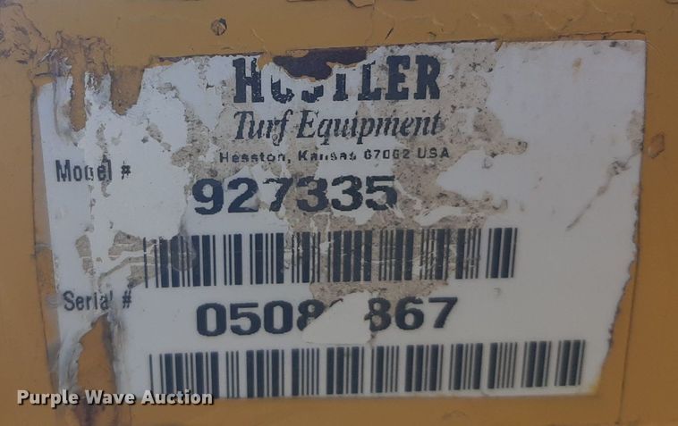 image for item KD9101 Hustler Super Z  ZTR lawn mower