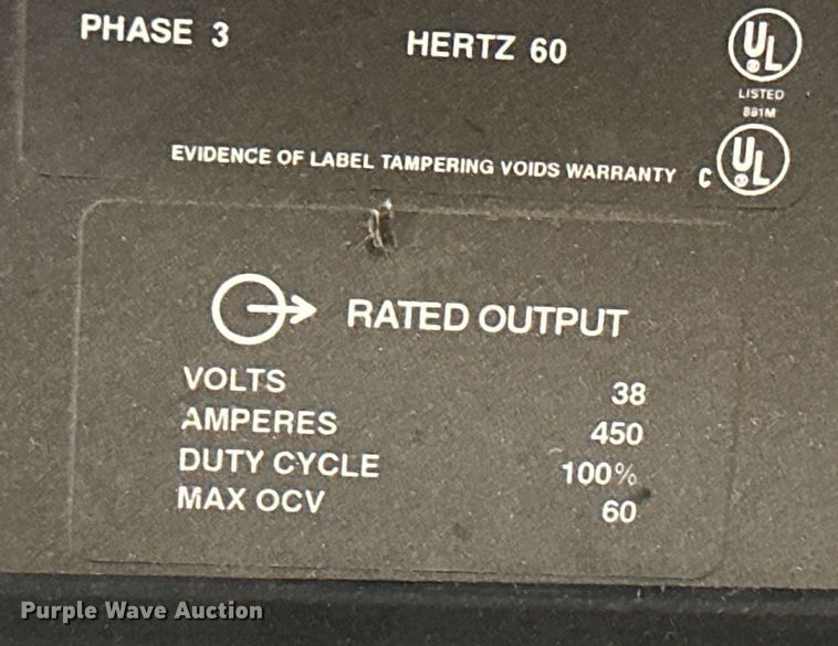 image for item KT9272 Miller Dimension 452  welder