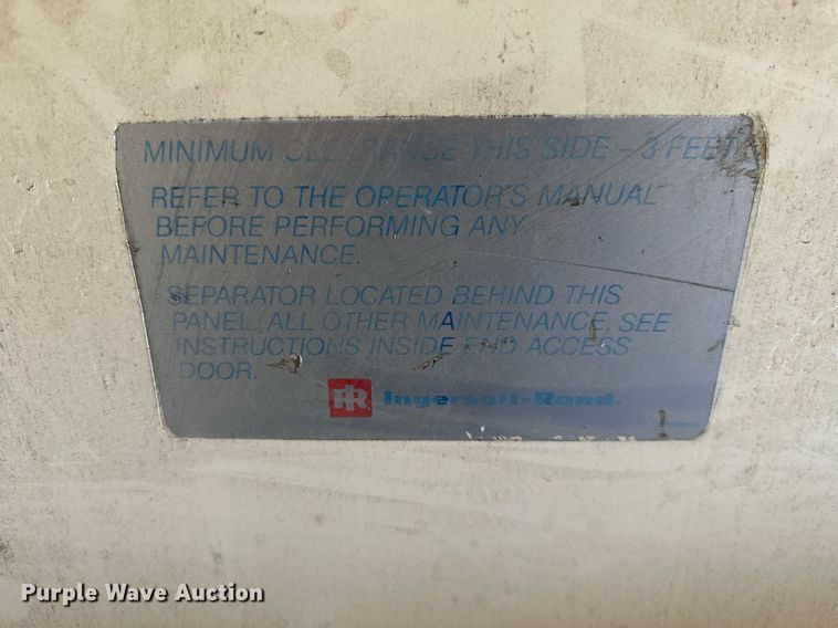 image for item KT9278 Ingersoll Rand SSR250H-AAC3  air compressor