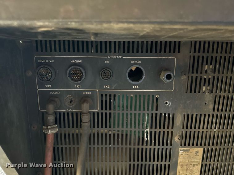 image for item KT9279 Hypertherm Max200  plasma cutter