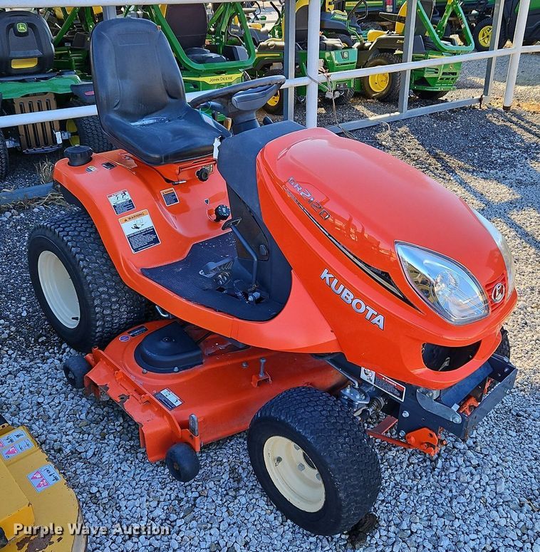 image for item LB9561 Kubota GR2120  lawn mower