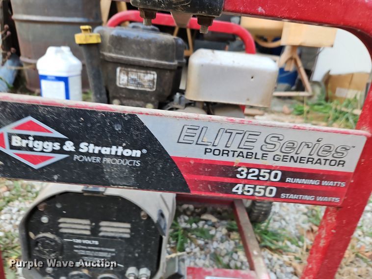 image for item LB9588 Briggs and Stratton 01653  generator