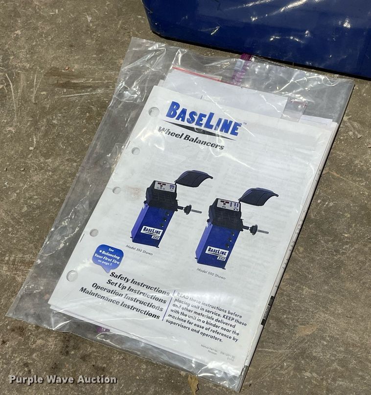 image for item LD9815 2016 BaseLine 550  tire balancer