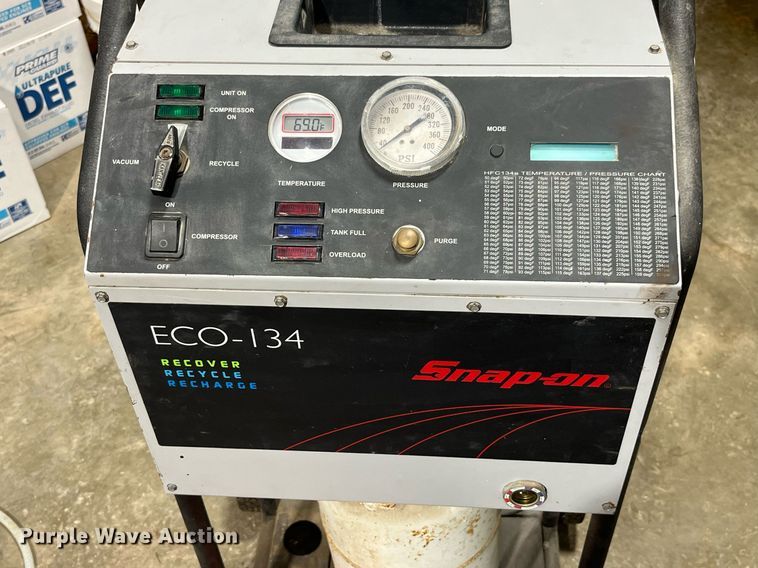 image for item LD9816 Snap-on Eco-134  refrigerant machine