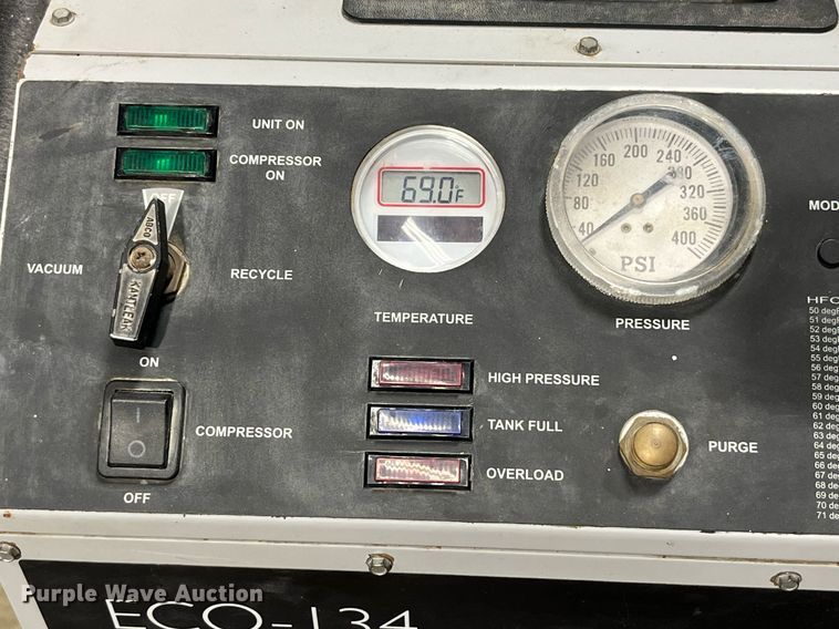 image for item LD9816 Snap-on Eco-134  refrigerant machine