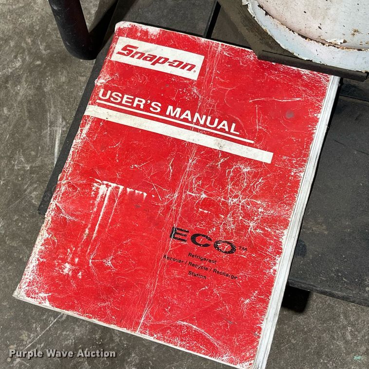 image for item LD9816 Snap-on Eco-134  refrigerant machine