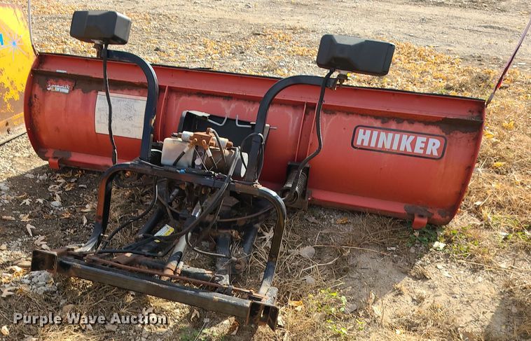 image for item LJ9309 Hiniker  96" snow plow