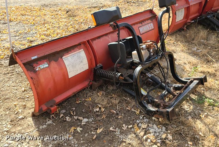 image for item LJ9309 Hiniker  96" snow plow