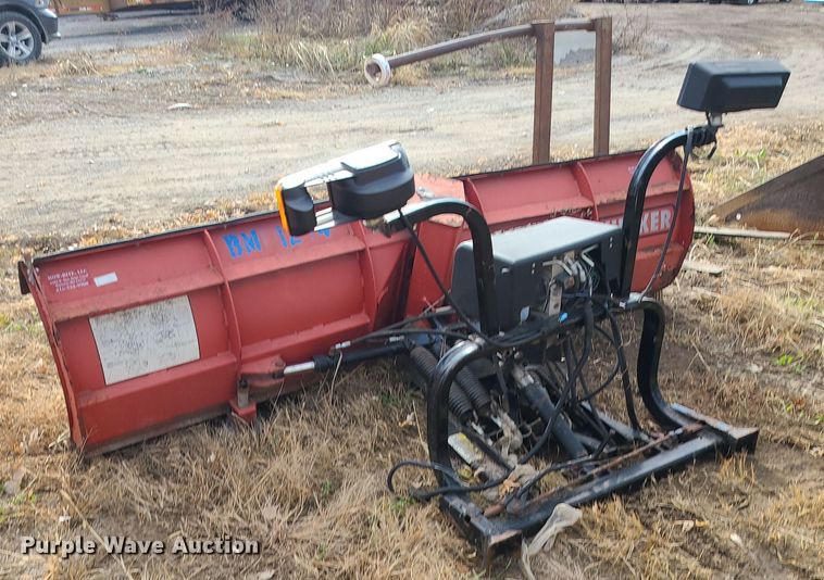 image for item LJ9310 Hiniker  102" v plow