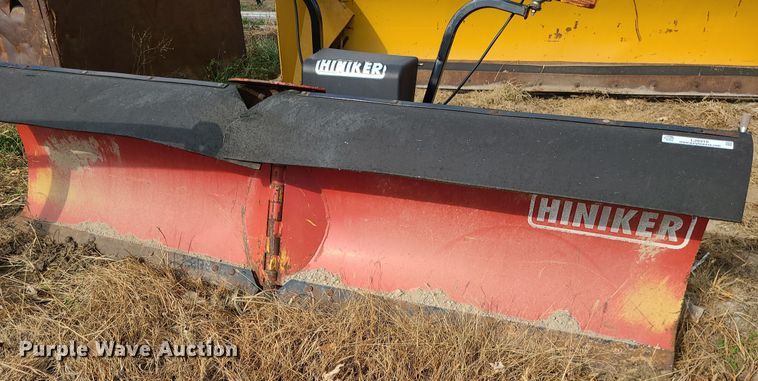 image for item LJ9310 Hiniker  102" v plow