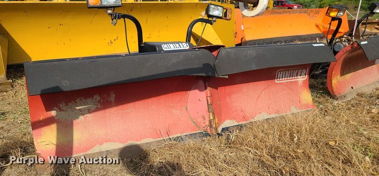 image for item LJ9310 Hiniker  102" v plow