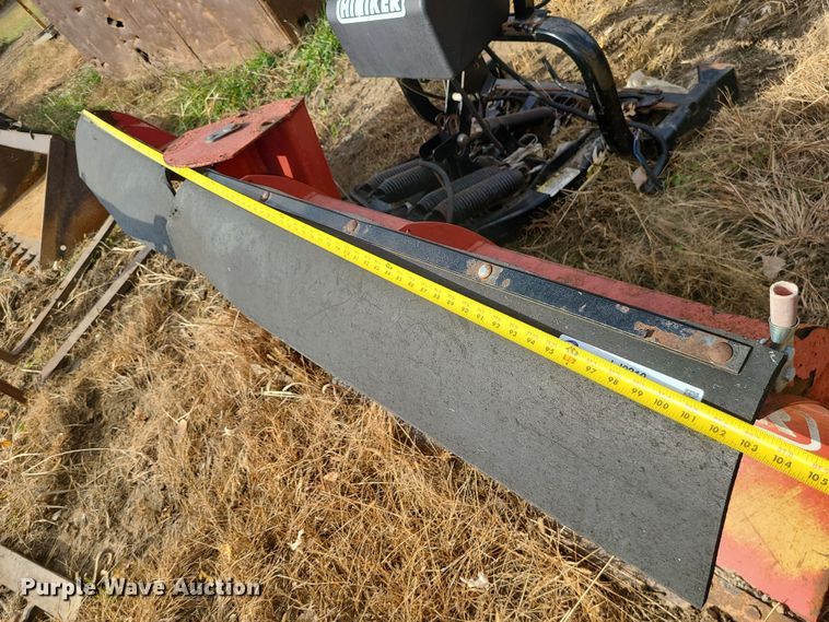 image for item LJ9310 Hiniker  102" v plow