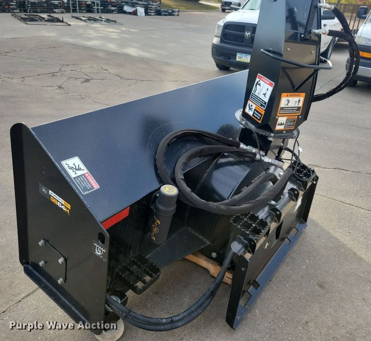image for item LO9873 John Deere SB84H  skid steer snow blower