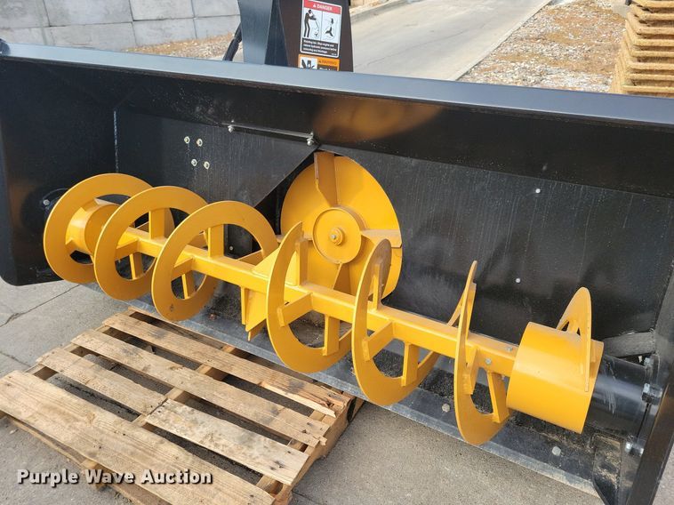 image for item LO9873 John Deere SB84H  skid steer snow blower