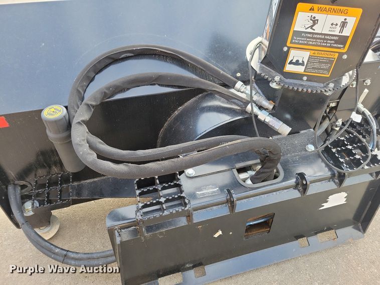 image for item LO9873 John Deere SB84H  skid steer snow blower