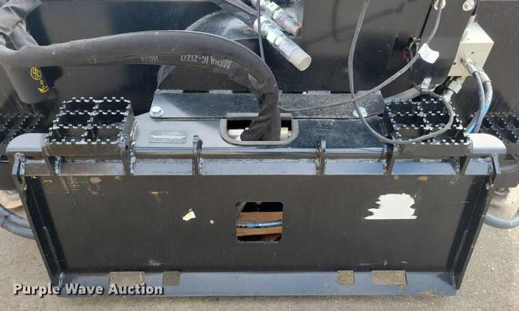 image for item LO9873 John Deere SB84H  skid steer snow blower