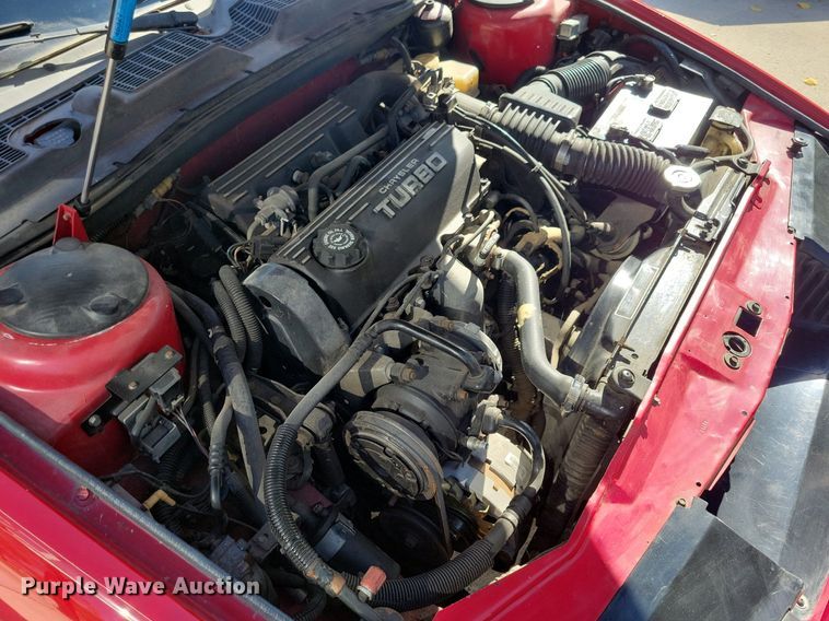 image for item LO9900 1989 Chrysler Maserati  convertible