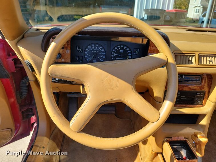 image for item LO9900 1989 Chrysler Maserati  convertible