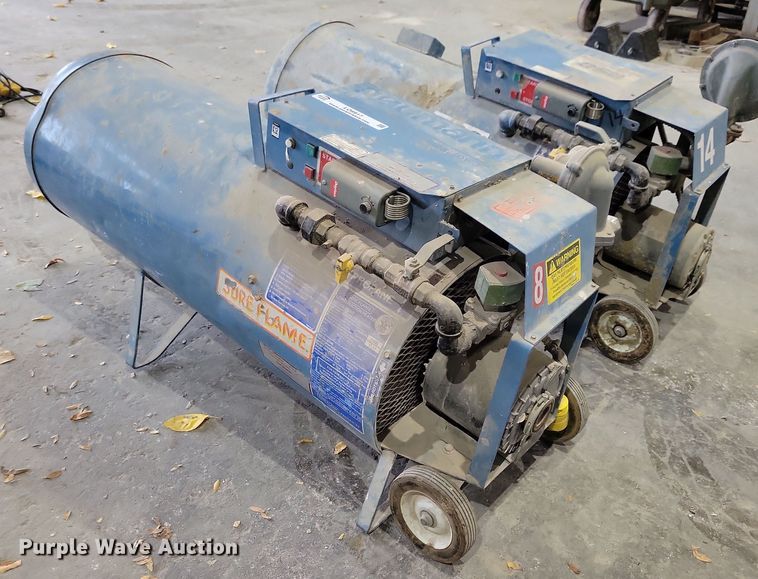 image for item LO9917 (2) Sure Flame S405 shop heaters