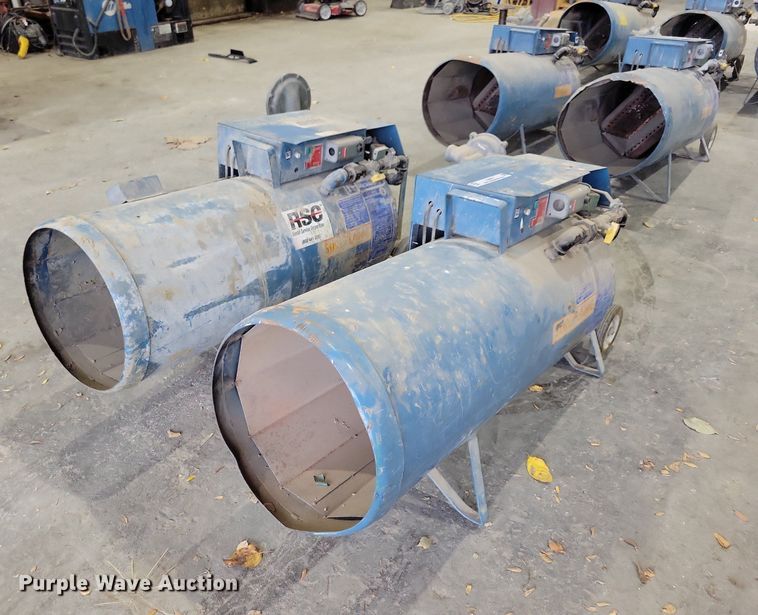 image for item LO9917 (2) Sure Flame S405 shop heaters