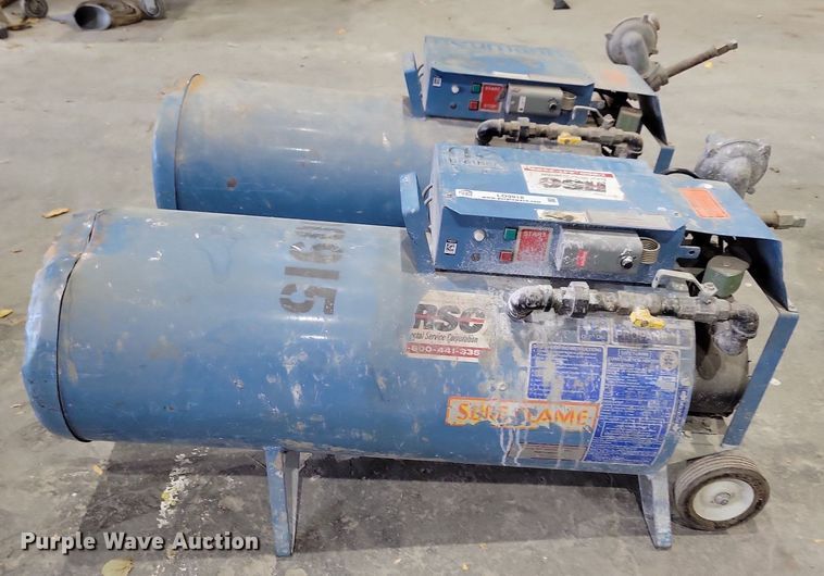 image for item LO9918 (2) Sure Flame S405 shop heaters