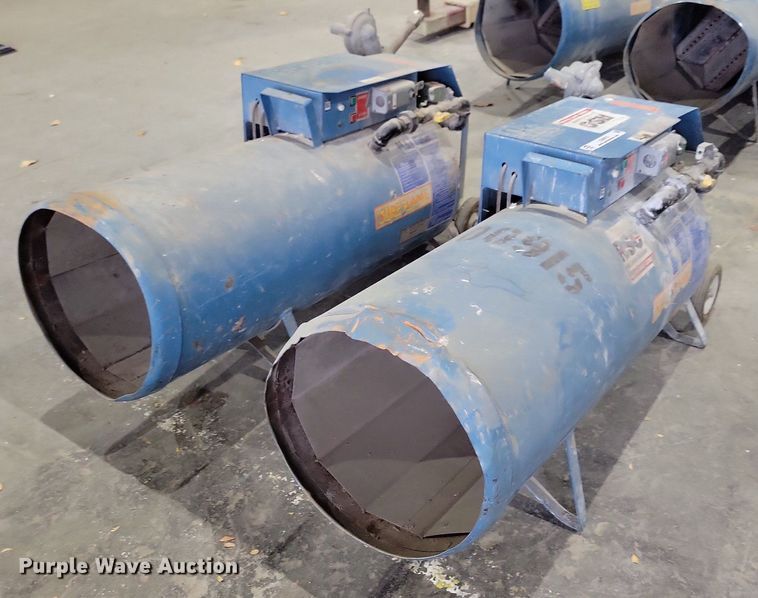 image for item LO9918 (2) Sure Flame S405 shop heaters