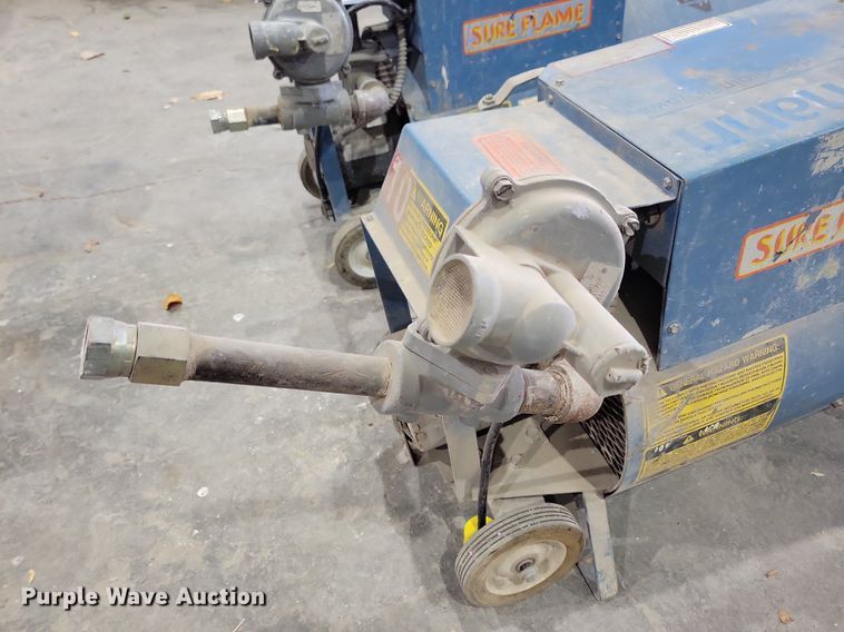 image for item LO9918 (2) Sure Flame S405 shop heaters