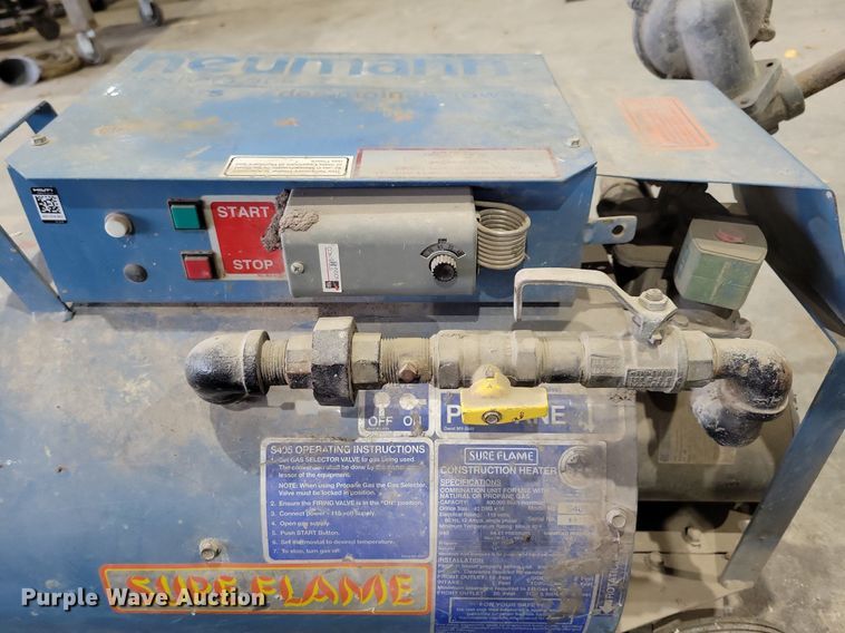 image for item LO9918 (2) Sure Flame S405 shop heaters