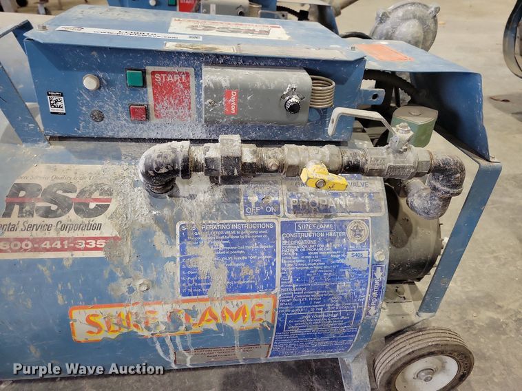 image for item LO9918 (2) Sure Flame S405 shop heaters