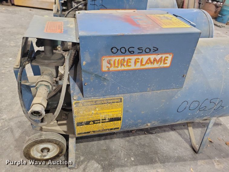 image for item LO9919 (3) Sure Flame S405 shop heaters