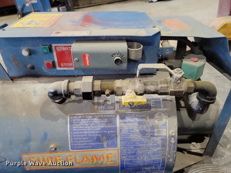 image for item LO9919 (3) Sure Flame S405 shop heaters