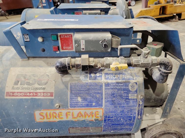image for item LO9919 (3) Sure Flame S405 shop heaters