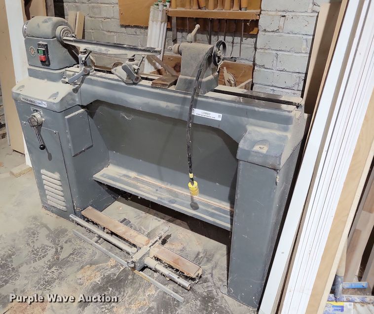 image for item LO9923 Rockwell/ Delta  wood lathe