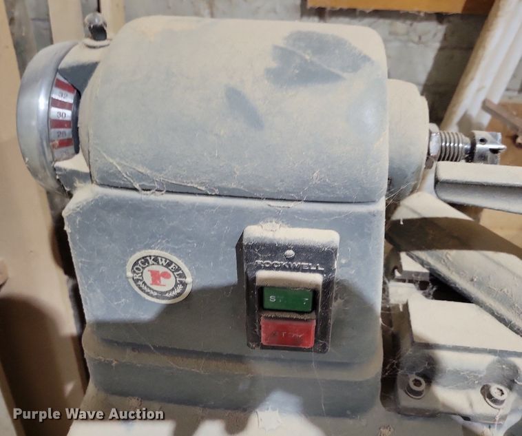 image for item LO9923 Rockwell/ Delta  wood lathe