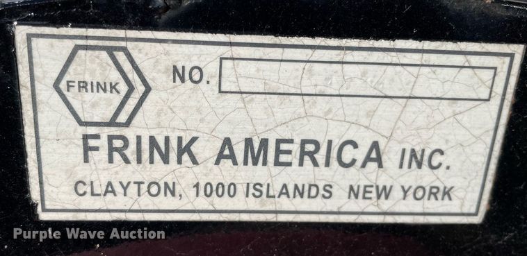 image for item LV9890 Frink  snow plow