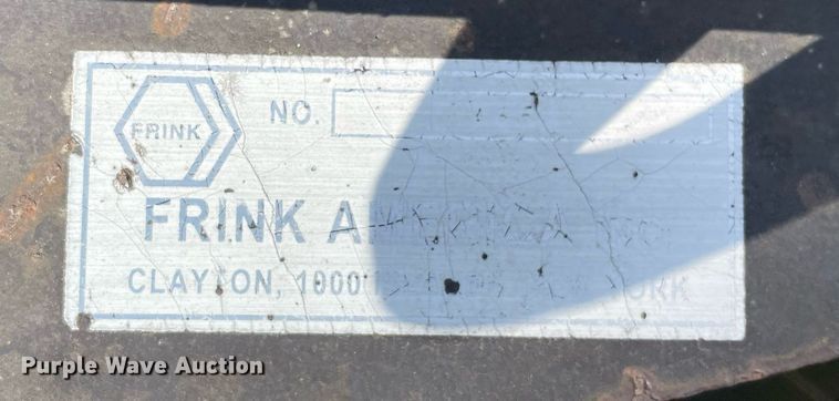 image for item LV9891 Frink  snow plow