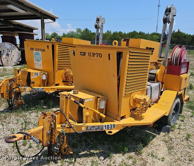 image for item LW9665 2001 TSE International UP70B  cable puller