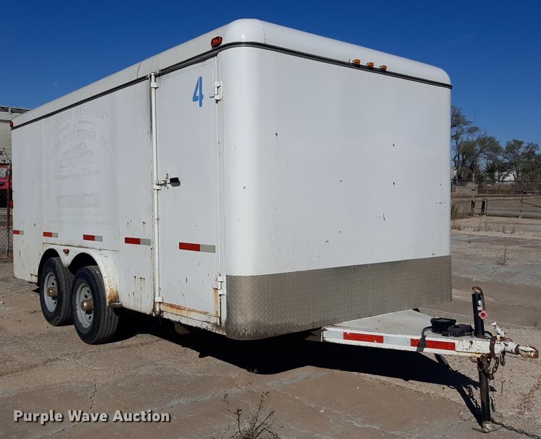image for item LX9795 2012 W-W  enclosed cargo trailer