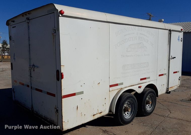 image for item LX9795 2012 W-W  enclosed cargo trailer