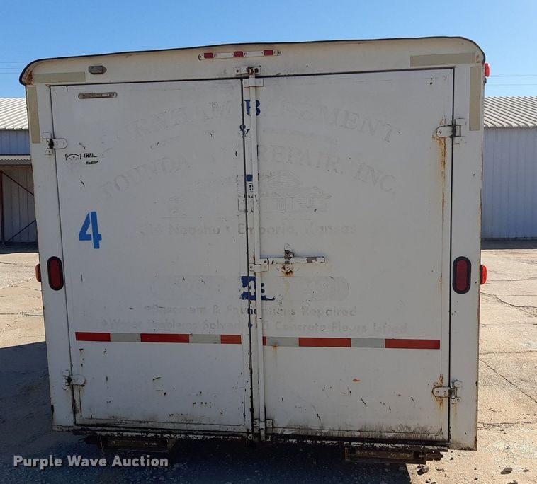 image for item LX9795 2012 W-W  enclosed cargo trailer