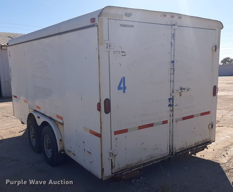 image for item LX9795 2012 W-W  enclosed cargo trailer