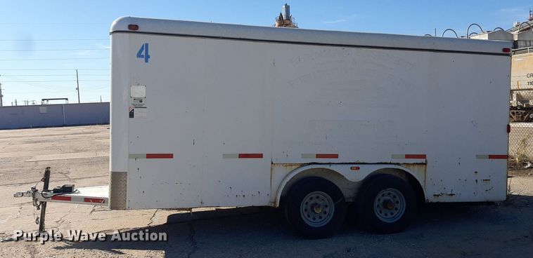image for item LX9795 2012 W-W  enclosed cargo trailer