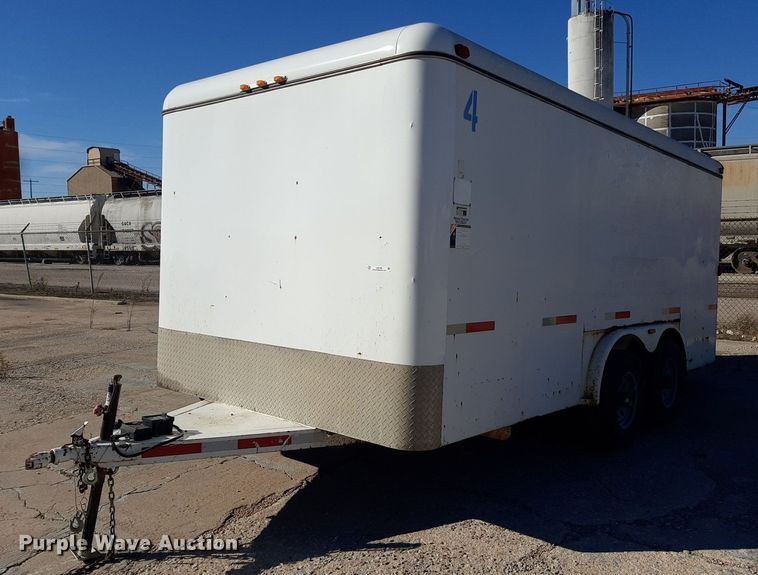 image for item LX9795 2012 W-W  enclosed cargo trailer