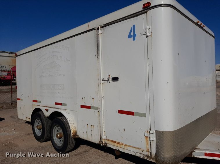 image for item LX9795 2012 W-W  enclosed cargo trailer
