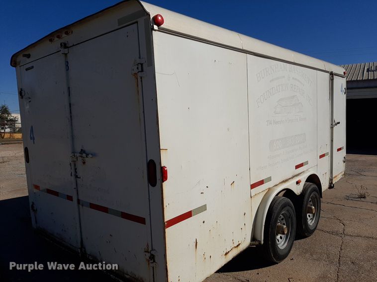 image for item LX9795 2012 W-W  enclosed cargo trailer