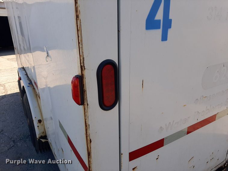 image for item LX9795 2012 W-W  enclosed cargo trailer